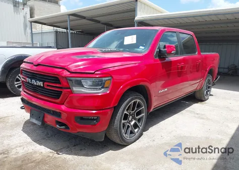 2019 Ram 1500 Laramie 4X4 5'7 Box z USA, uszkodzony, nr VIN 1C6SRFJT3KN908269